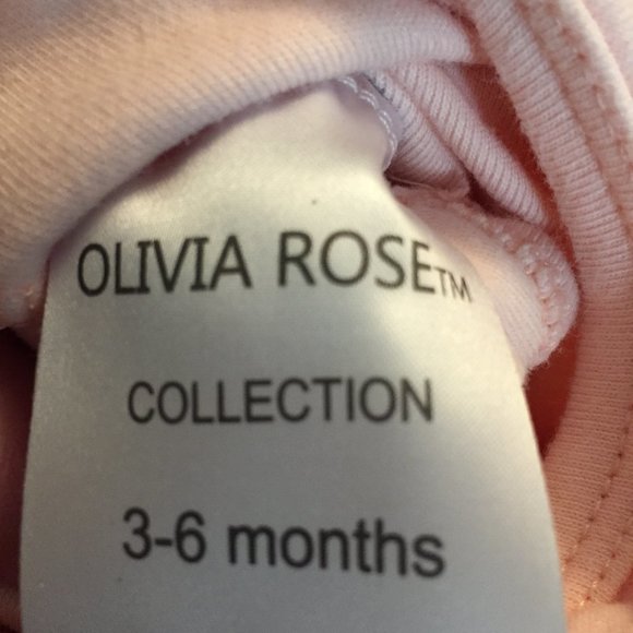 Olivia Rose PEACE JOY GLITTER Dress 3-6 Months - Picture 5 of 5